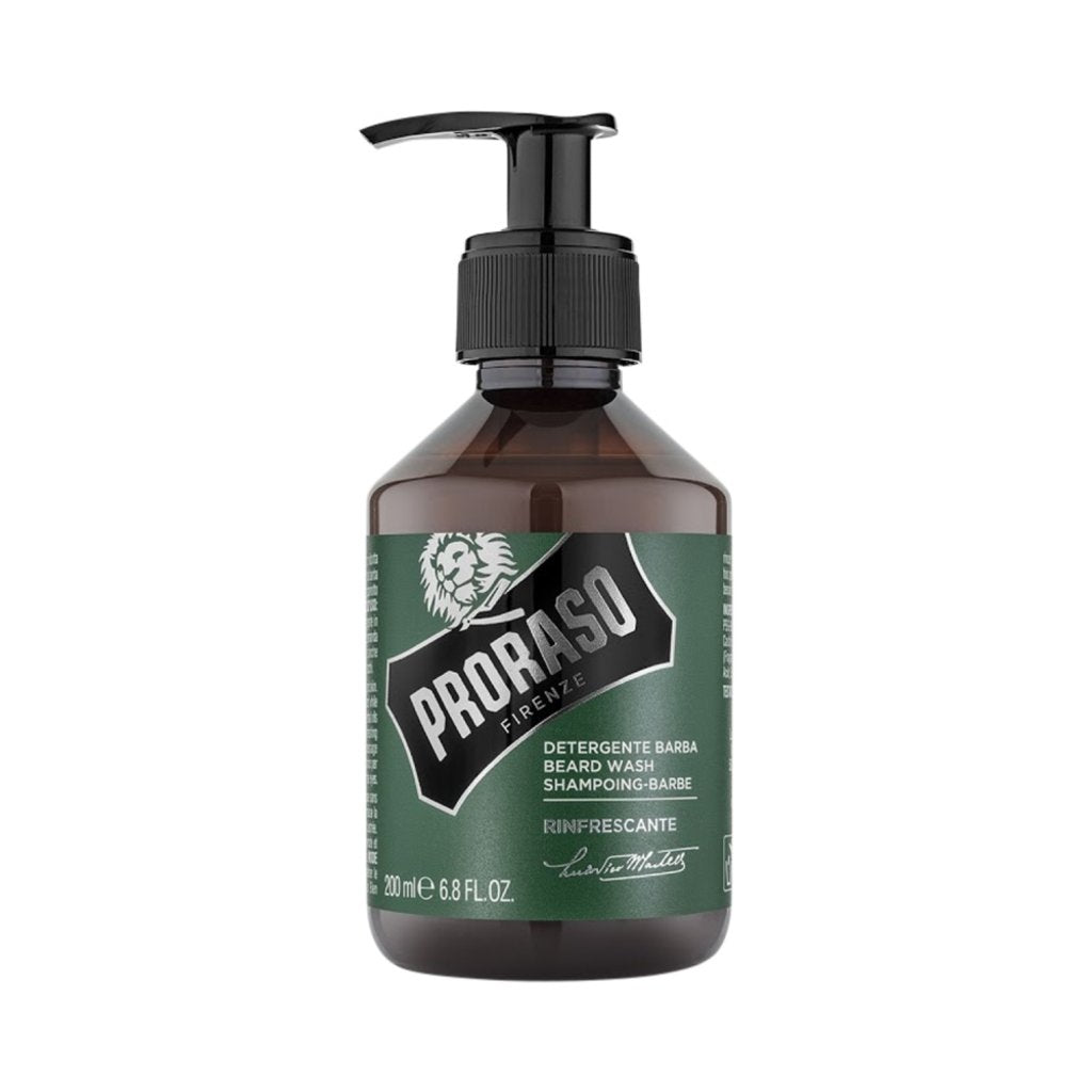 Proraso Baard Wash 200ml Green - 6 stuks