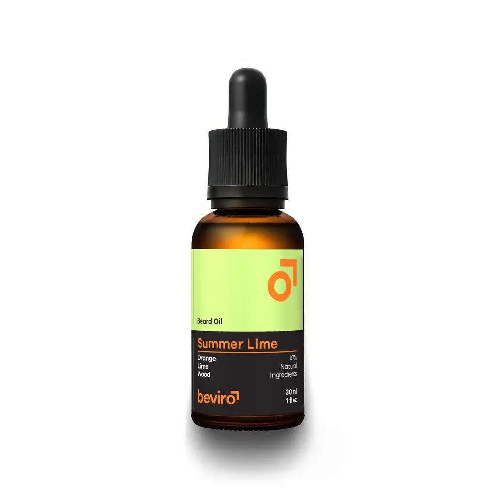 Beviro Baardolie - Summer Lime - 30 ml