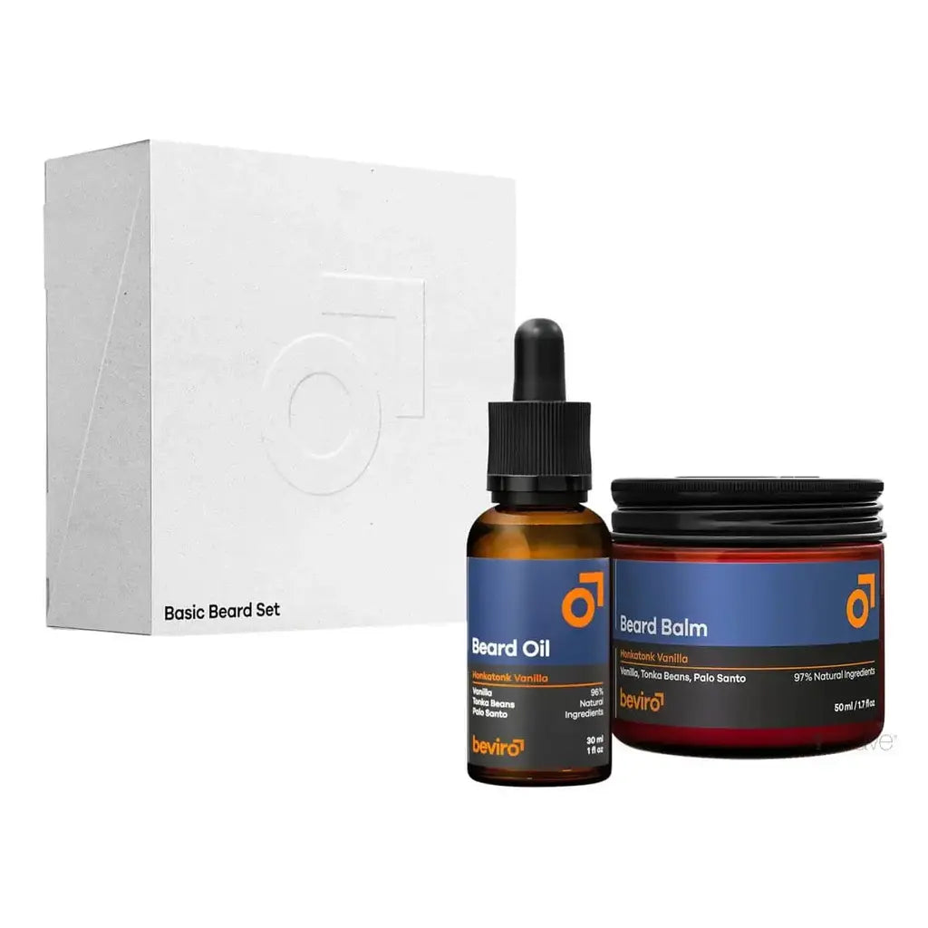 Beviro Basic Beard Set - Honkatonk Vanilla