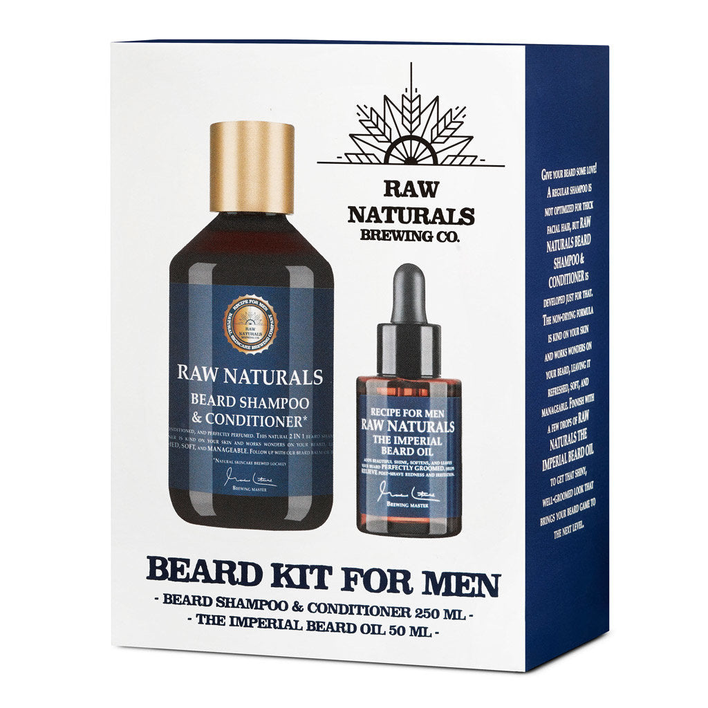 RAW Naturals Beard Kit