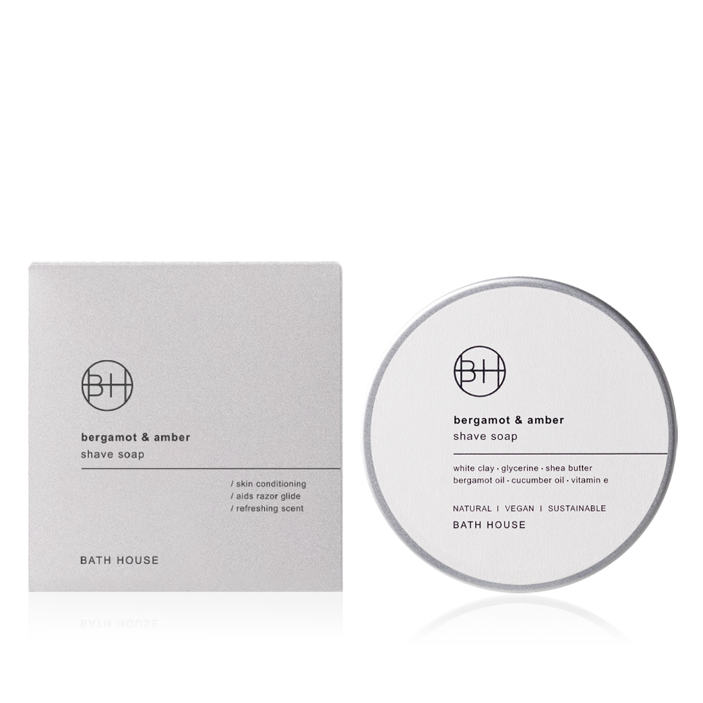 Bath House Bergamot & Amber Scheerzeep 200g