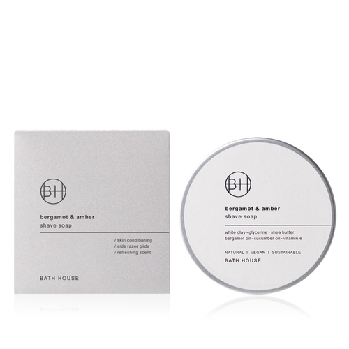 Bath House Bergamot & Amber Scheerzeep 200g