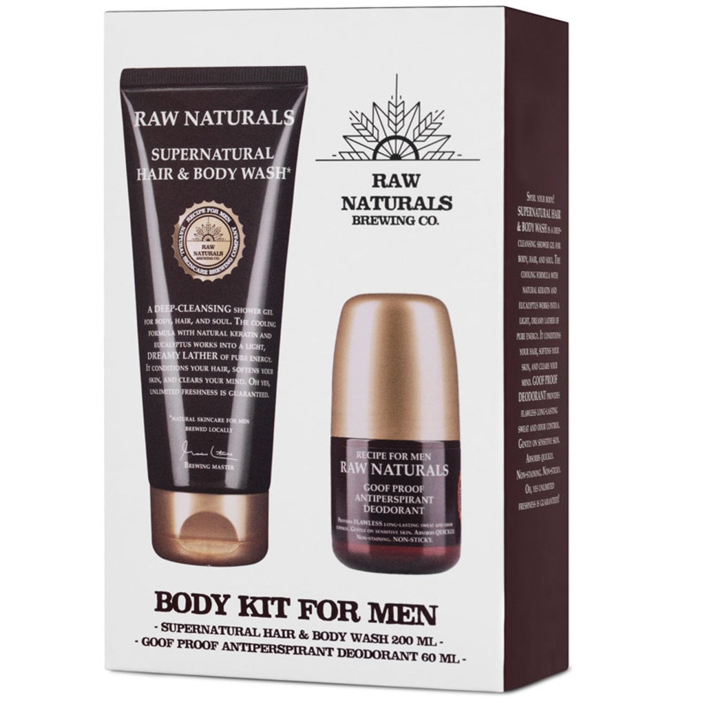 RAW Naturals Body Kit for Men