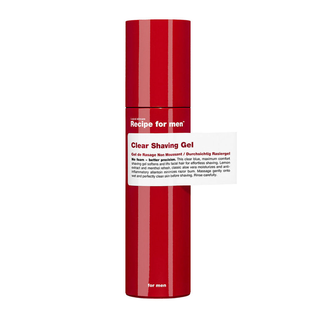 Recipe for Men Clear Shaving Gel 100 ml