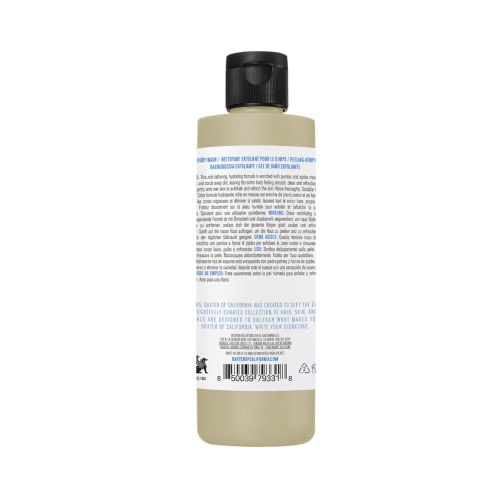 Baxter of California Exfoliating Body Wash with Pumice & Jojoba Meal, 236 ml, tweede productfoto