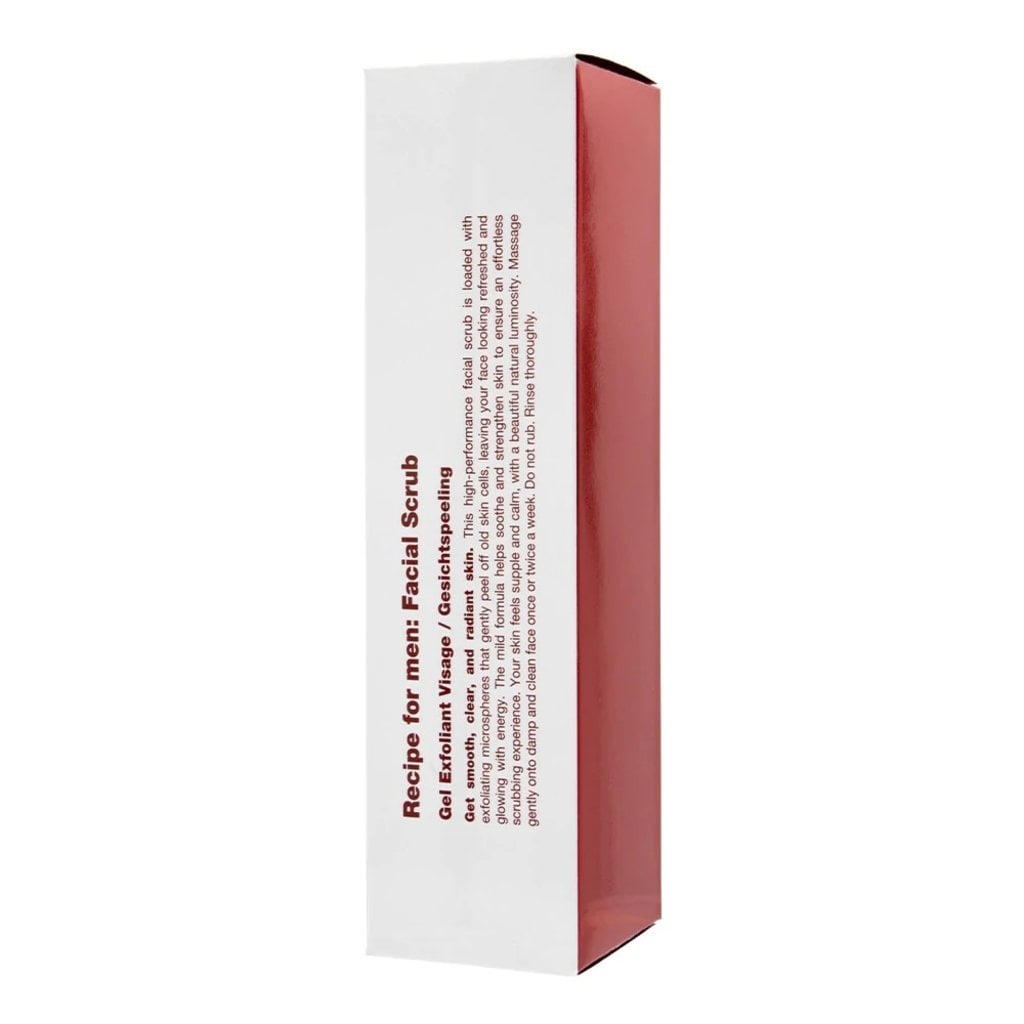 Recipe for Men Facial Scrub 100ml, tweede productfoto