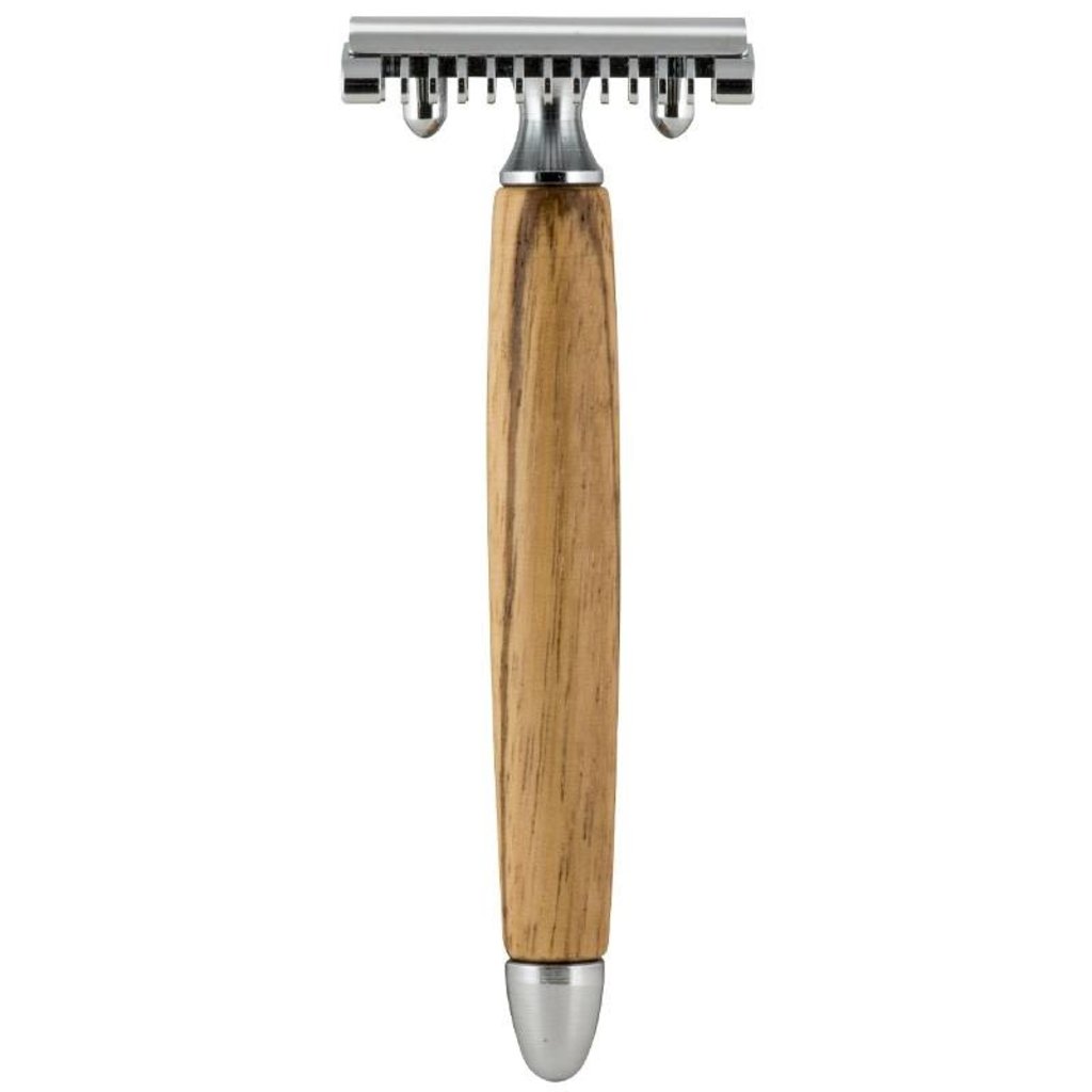 Fatip Safety Razor - Olijfhout, open kam