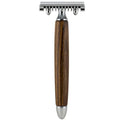 Fatip Safety Razor - Zebrano, open kam