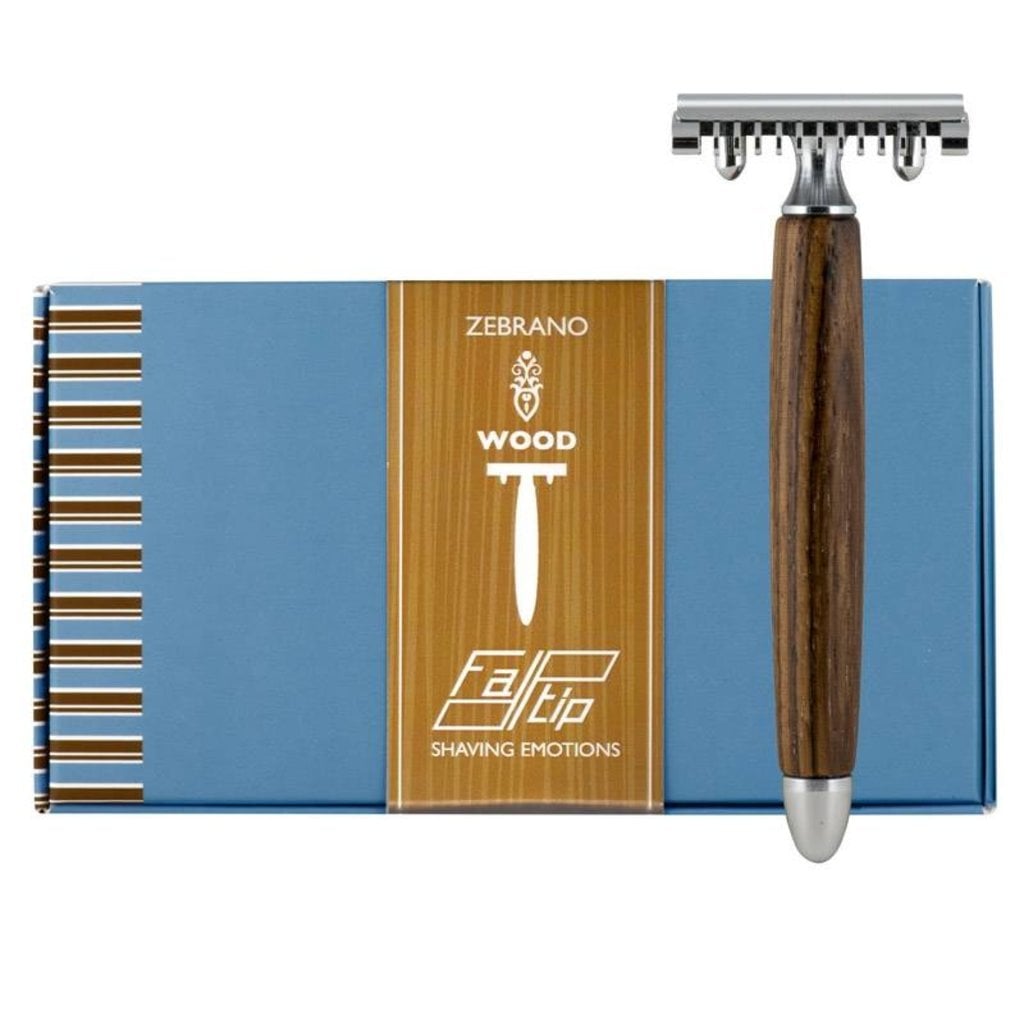 Fatip Safety Razor - Zebrano, open kam, tweede productfoto