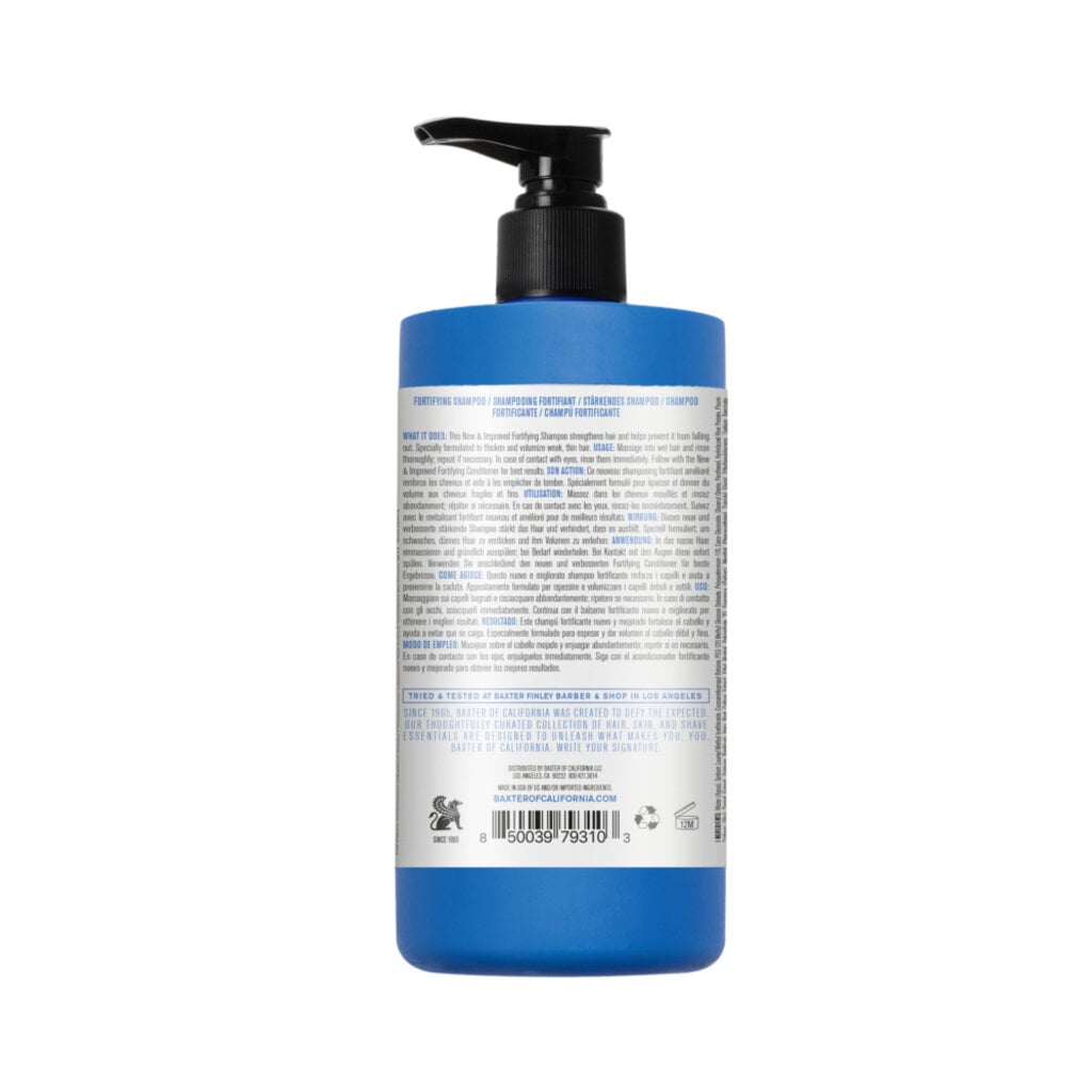 Baxter of California Fortifying Shampoo 473ml, tweede productfoto