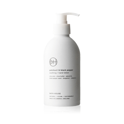 Bath House Hand Lotion 300ml Patchouli & Black Pepper
