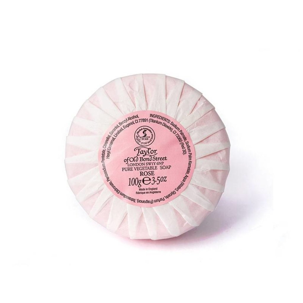 Taylor of Old Bond Street Handzeep 100g Rose