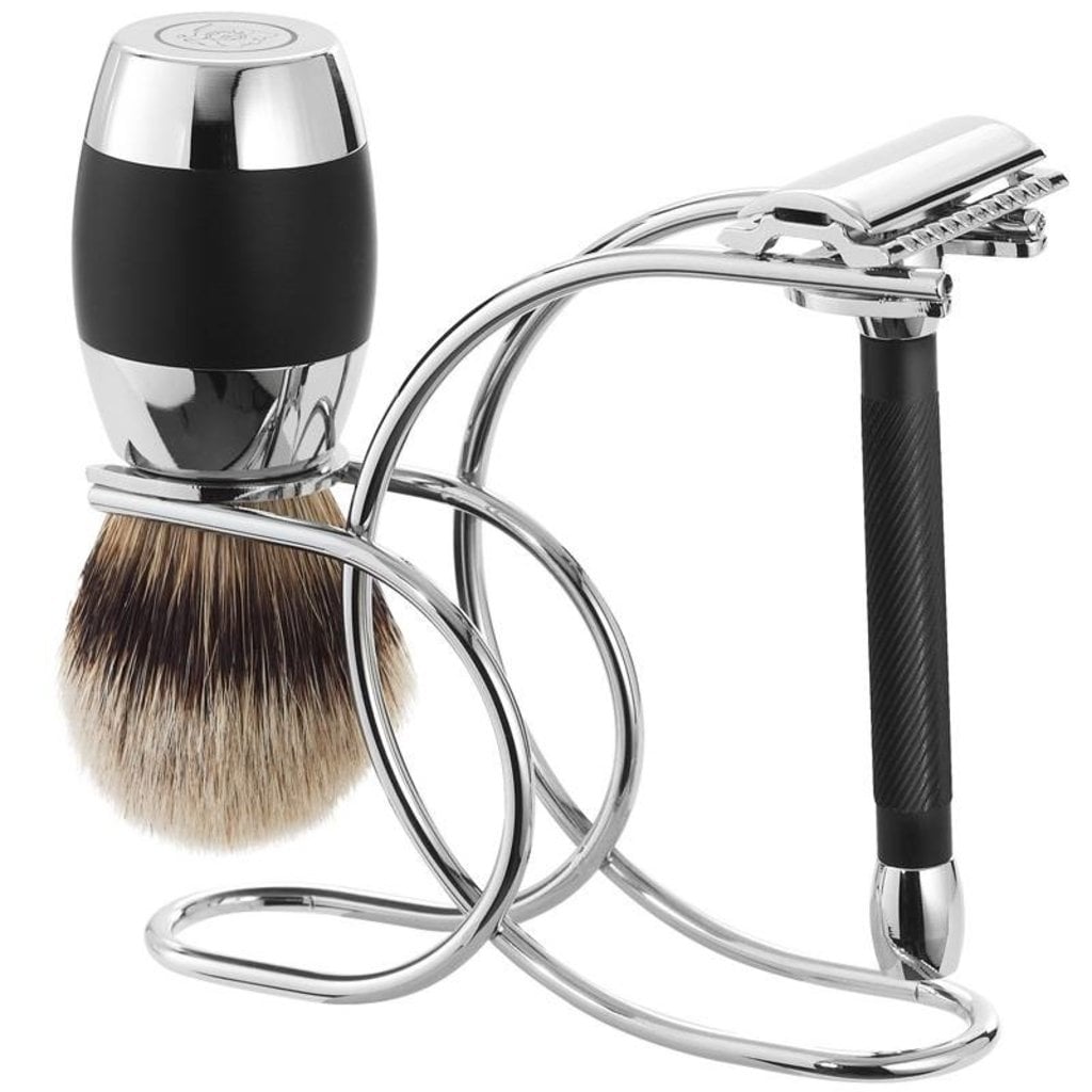 Merkur Houder Kwast en Mes - Chroom, tweede productfoto