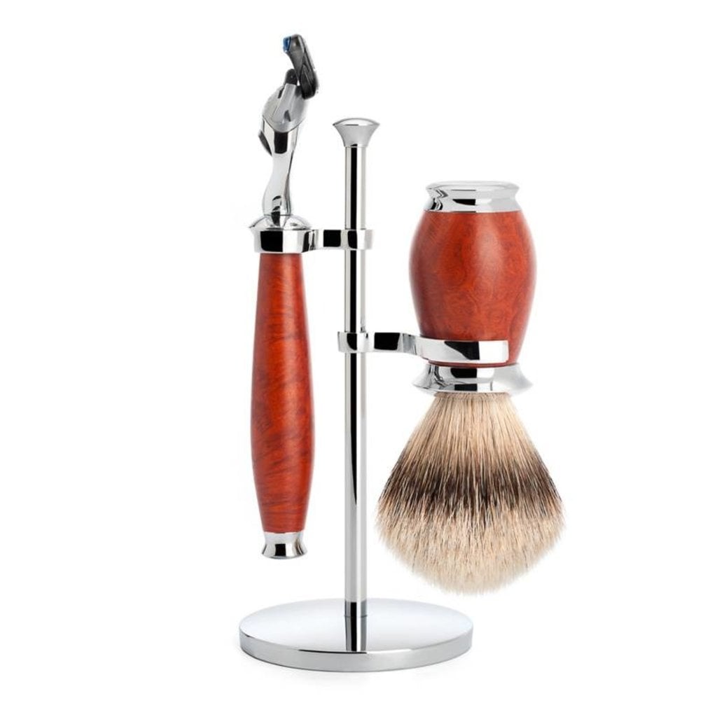 Mühle Houder Kwast en Mes Purist - Chroom, tweede productfoto