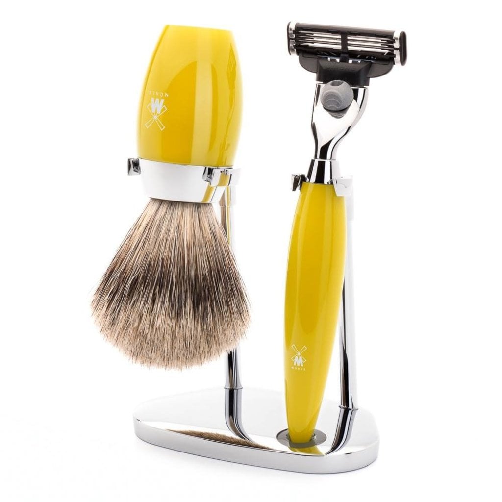 Mühle Houder Scheerkwast Kosmo - Chroom, tweede productfoto