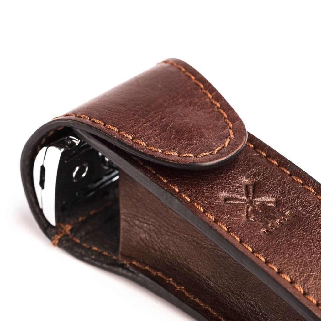 Mühle Lederen etui voor safety razor - Bruin, tweede productfoto