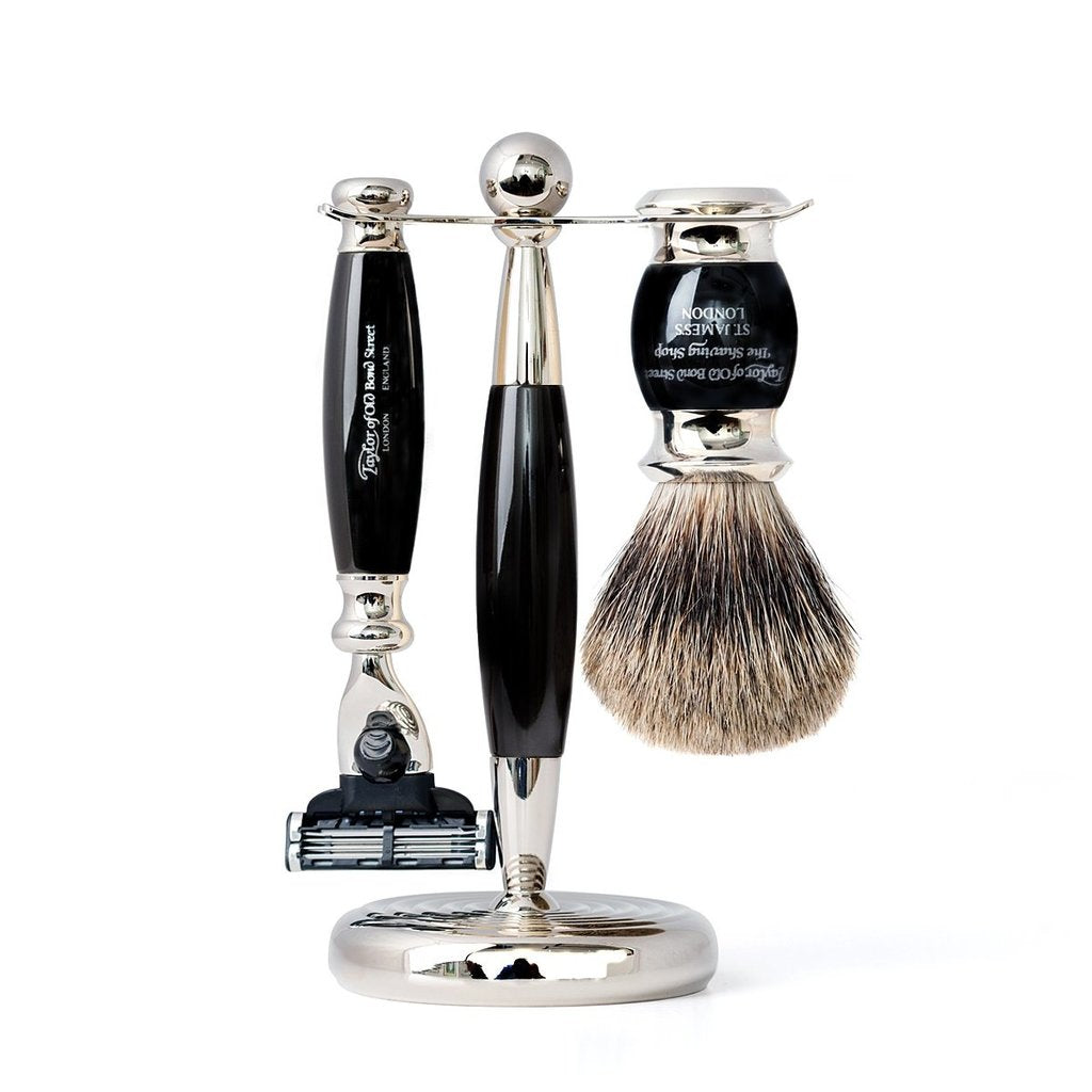 Taylor of Old Bond Street Mach3 - Pure Badger Scheerset