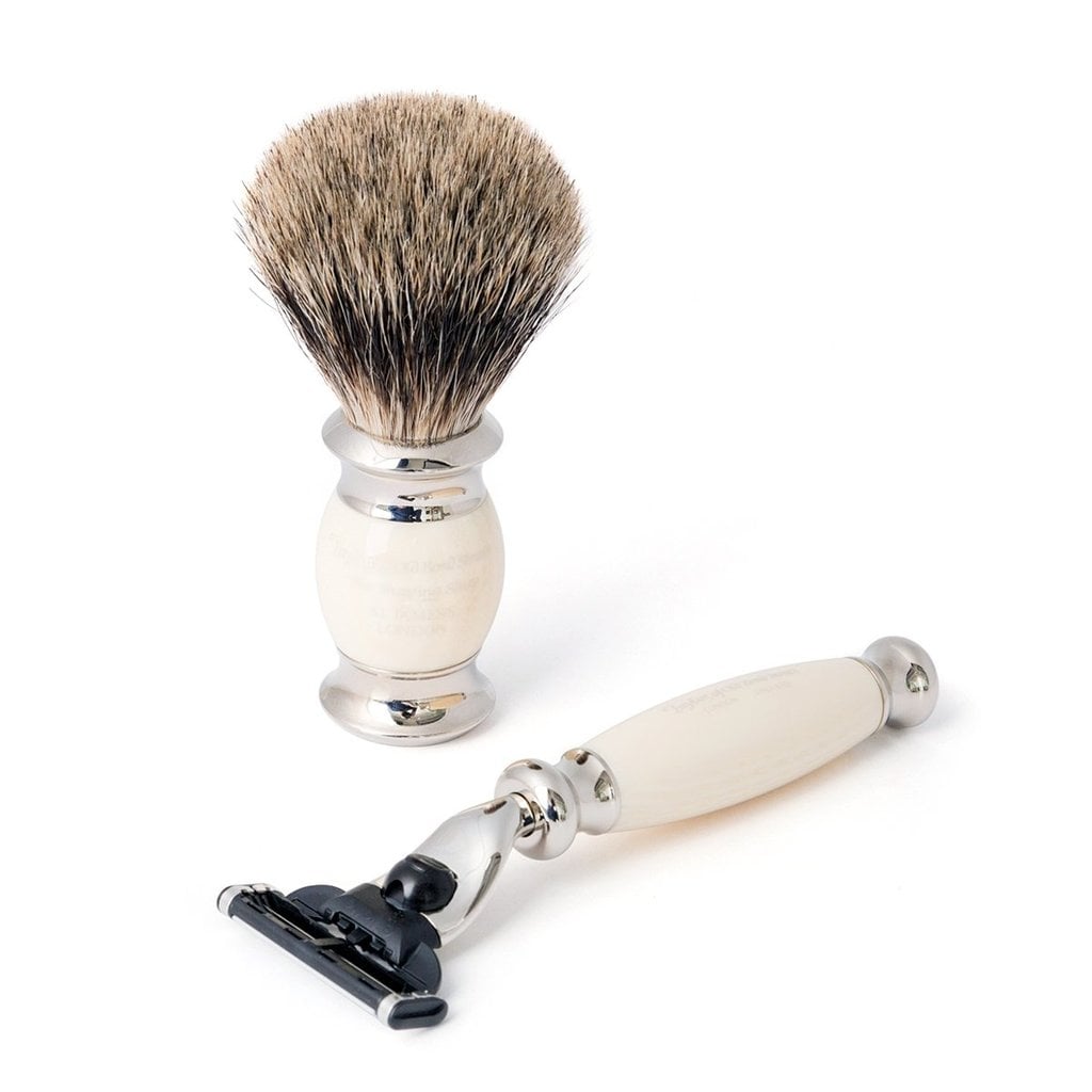 Taylor of Old Bond Street Mach3 - Pure Badger Scheerset, tweede productfoto