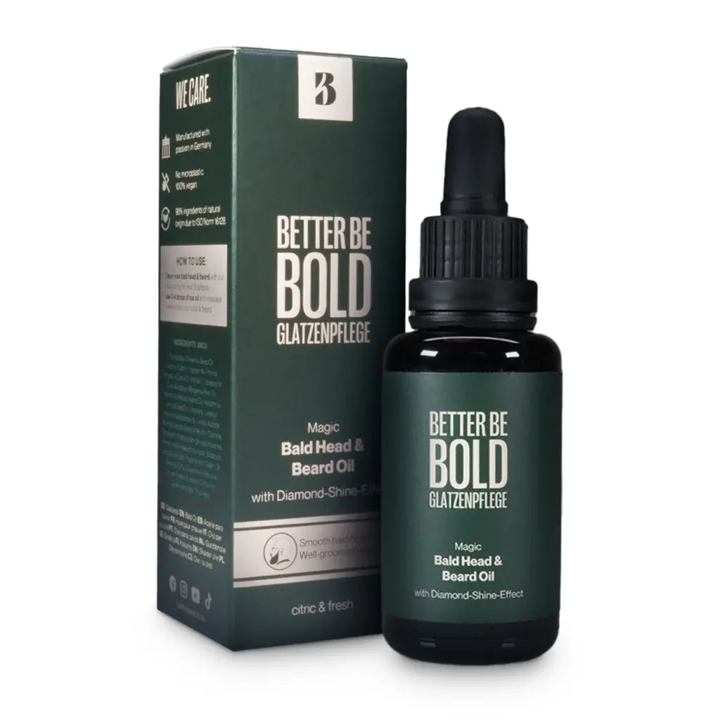 Better be Bold Magic Bald Head & Beard Oil, 30ml