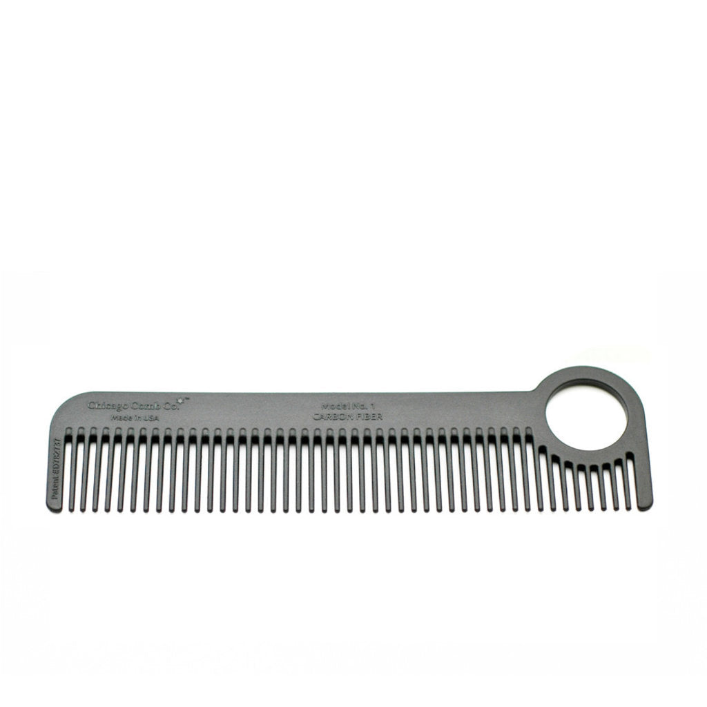 Chicago Comb Co. Model No. 1 Carbon Fiber