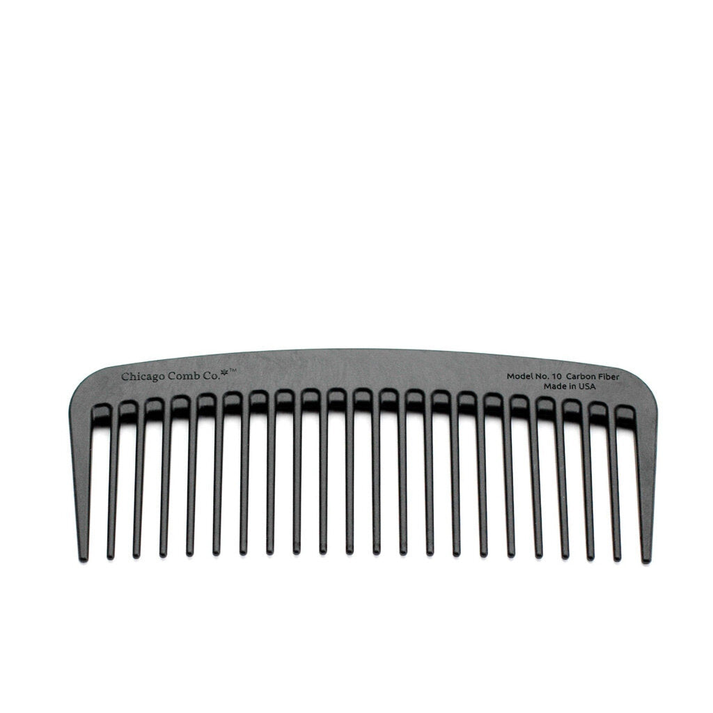 Chicago Comb Co. Model No. 10 Carbon Fiber