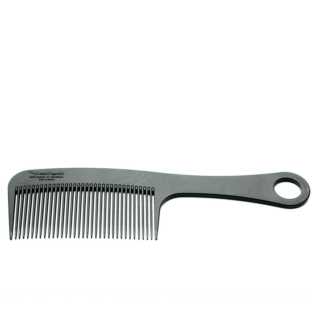 Chicago Comb Co. Model No. 14 Carbon Fiber