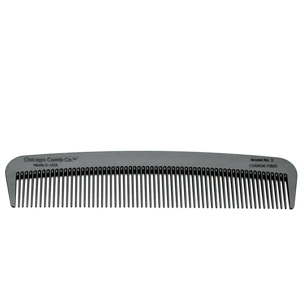 Chicago Comb Co. Model No. 3 Carbon Fiber