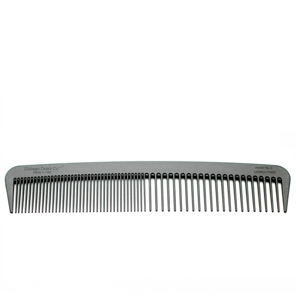 Chicago Comb Co. Model No. 6 Carbon Fiber
