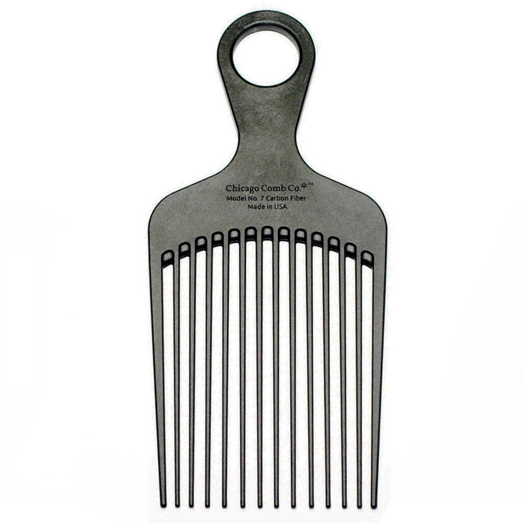 Chicago Comb Co. Model No. 7 Carbon Fiber