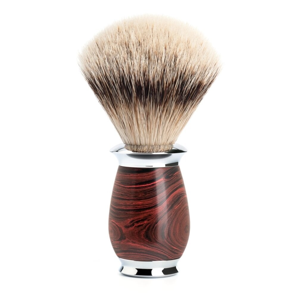 Mühle Scheerkwast Silvertip Dassenhaar - Ebonite, tweede productfoto