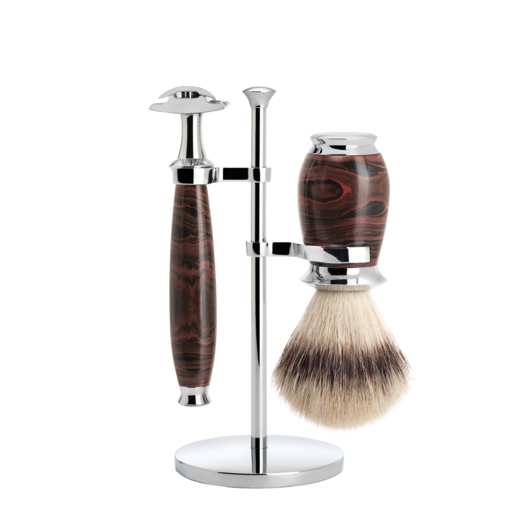 Mühle Scheerset Purist 3-delig - Ebonite - Saf.Razor