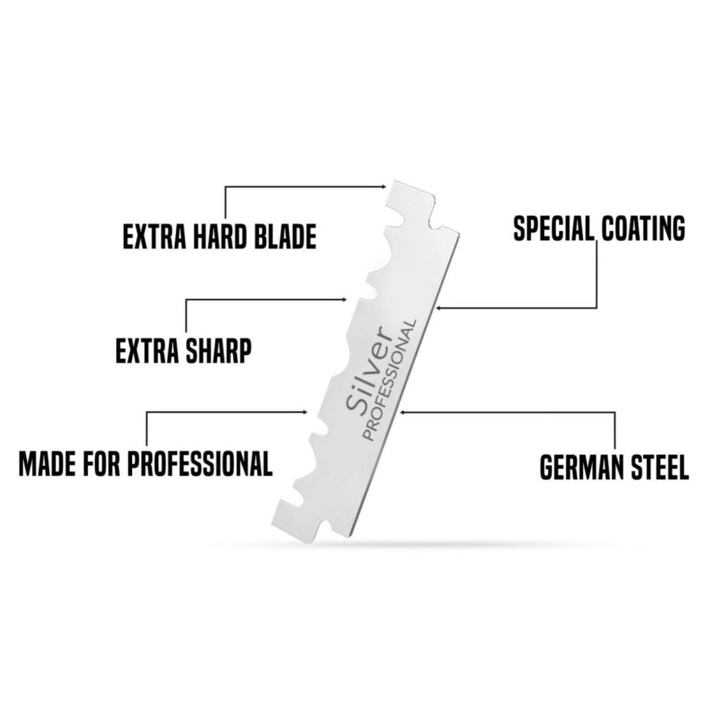 My-Blades 100 Single Edge Blades Silver, tweede productfoto