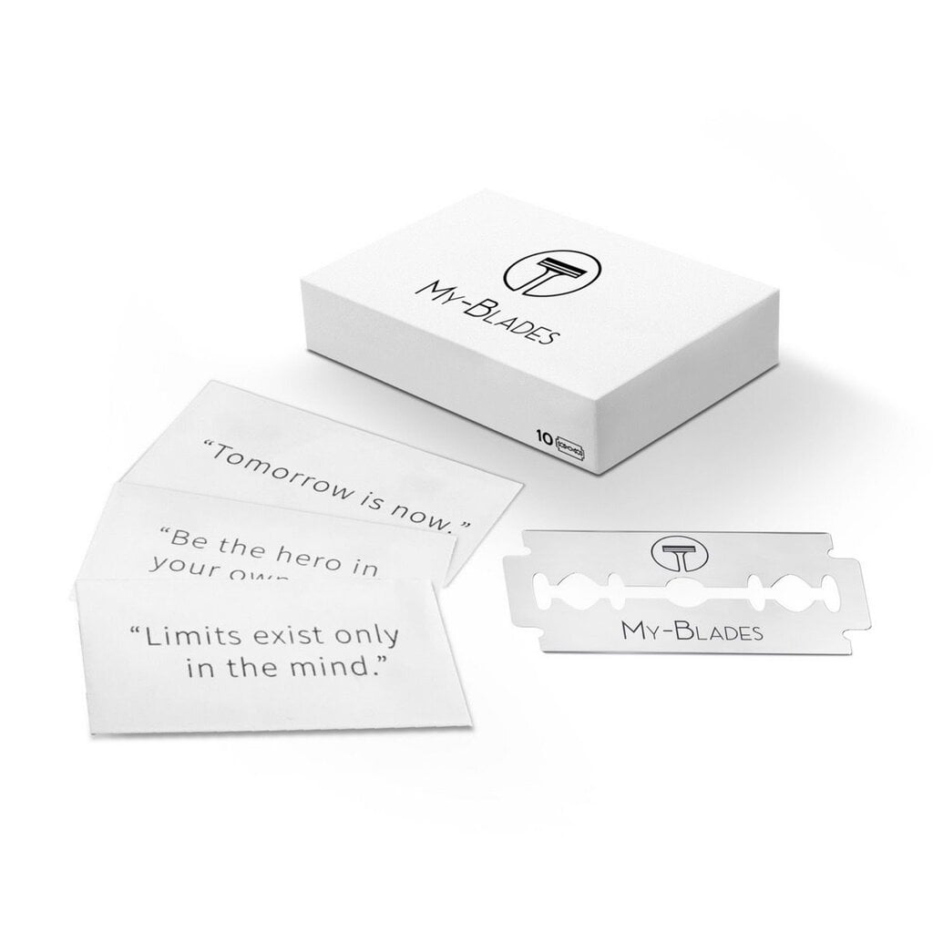 My-Blades 20 Double Edge Blades Platinum (2x10), derde productfoto