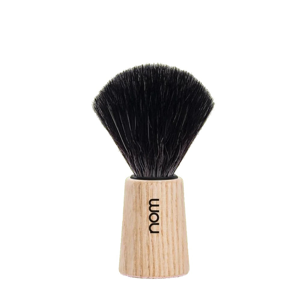 NOM Scheerkwast Black Fibre® - Blank Essenhout