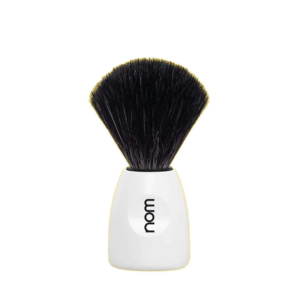 NOM Scheerkwast Black Fibre® Lasse - Wit