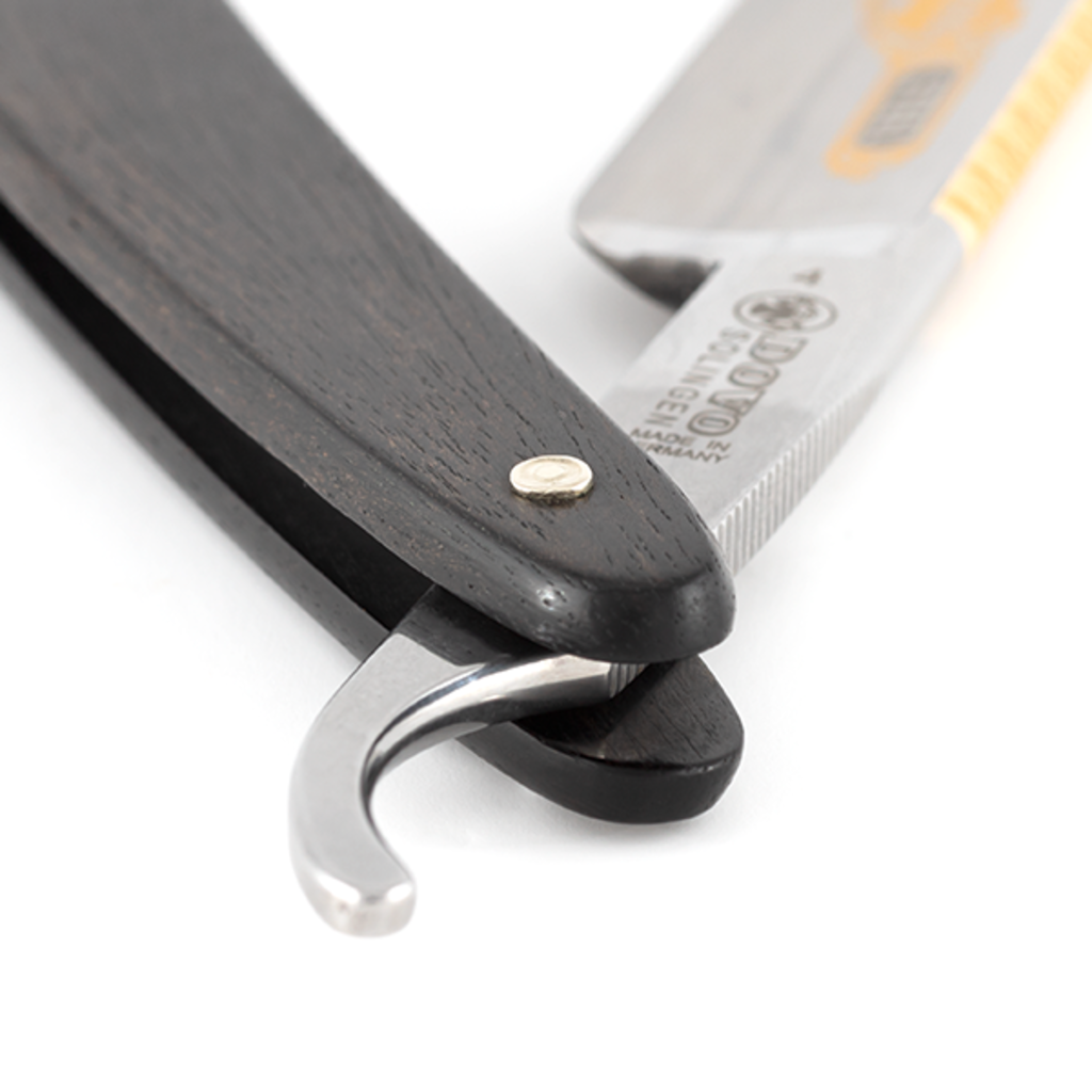 Dovo Open scheermes 5/8" Ebbenhout - Prima, derde productfoto