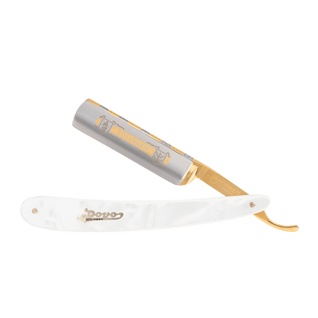 Dovo Open scheermes 5/8" - Mother of Pearl