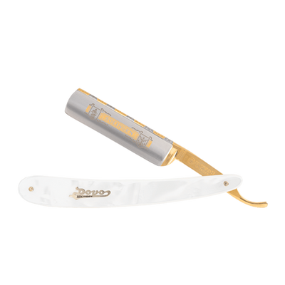 Dovo Open scheermes 5/8" - Mother of Pearl