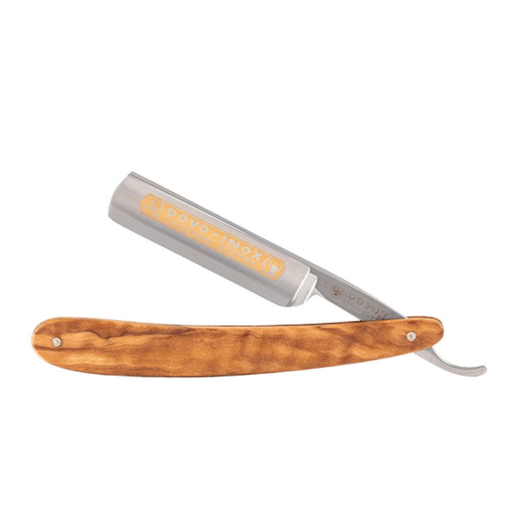 Dovo Open scheermes 5/8" Olijfhout - Inox