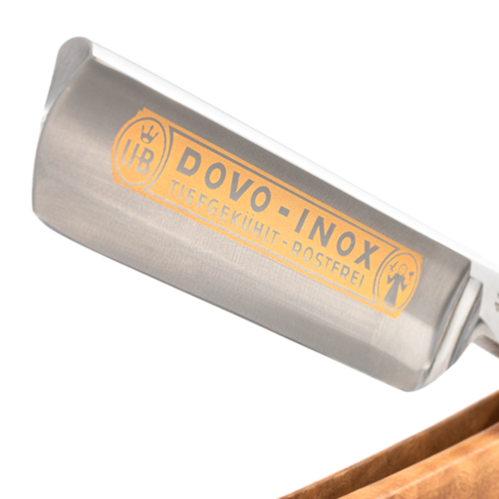 Dovo Open scheermes 5/8" Olijfhout - Inox, tweede productfoto