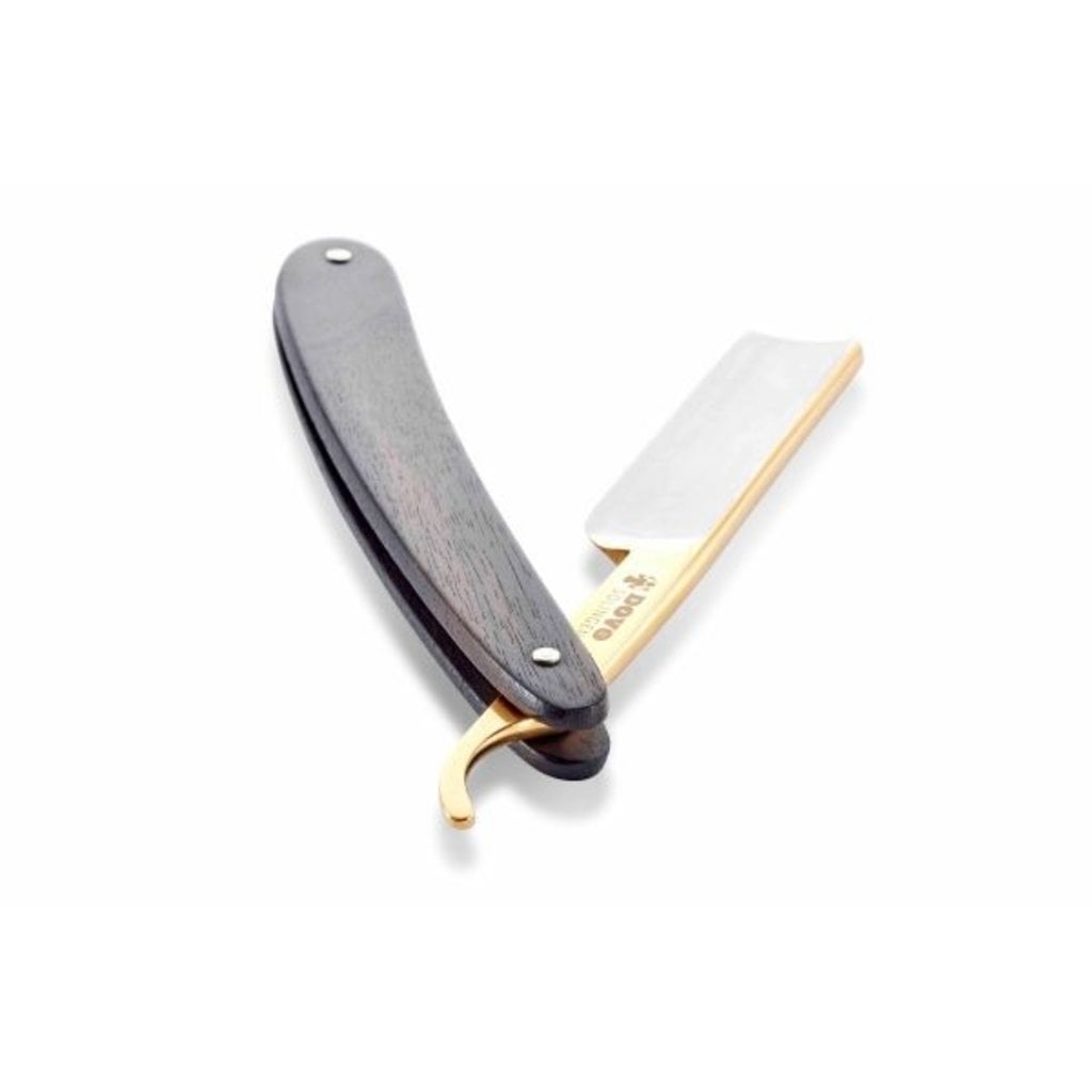 Dovo Open scheermes 5/8" Zwart Ebbenhout - Apex, derde productfoto