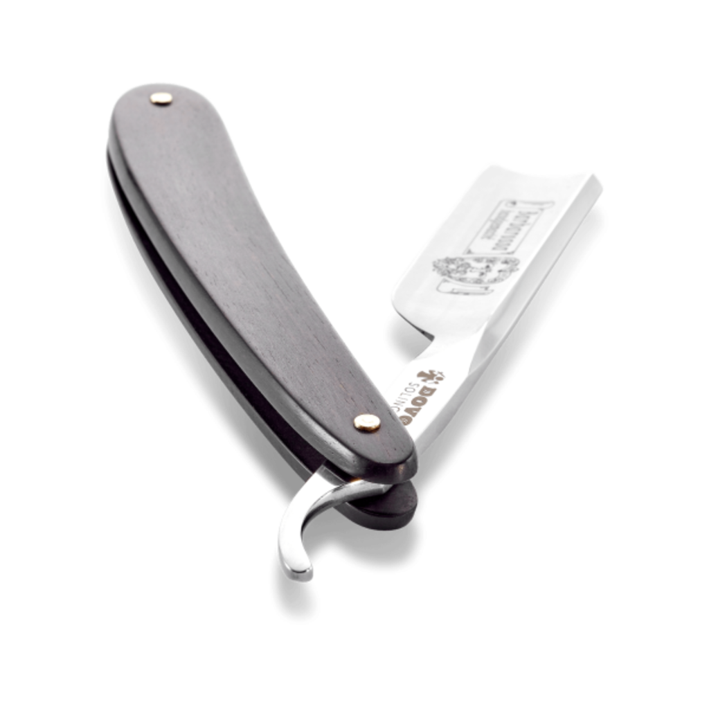 Dovo Open scheermes 5/8" Zwart Ebbenhout - Brabarossa, derde productfoto
