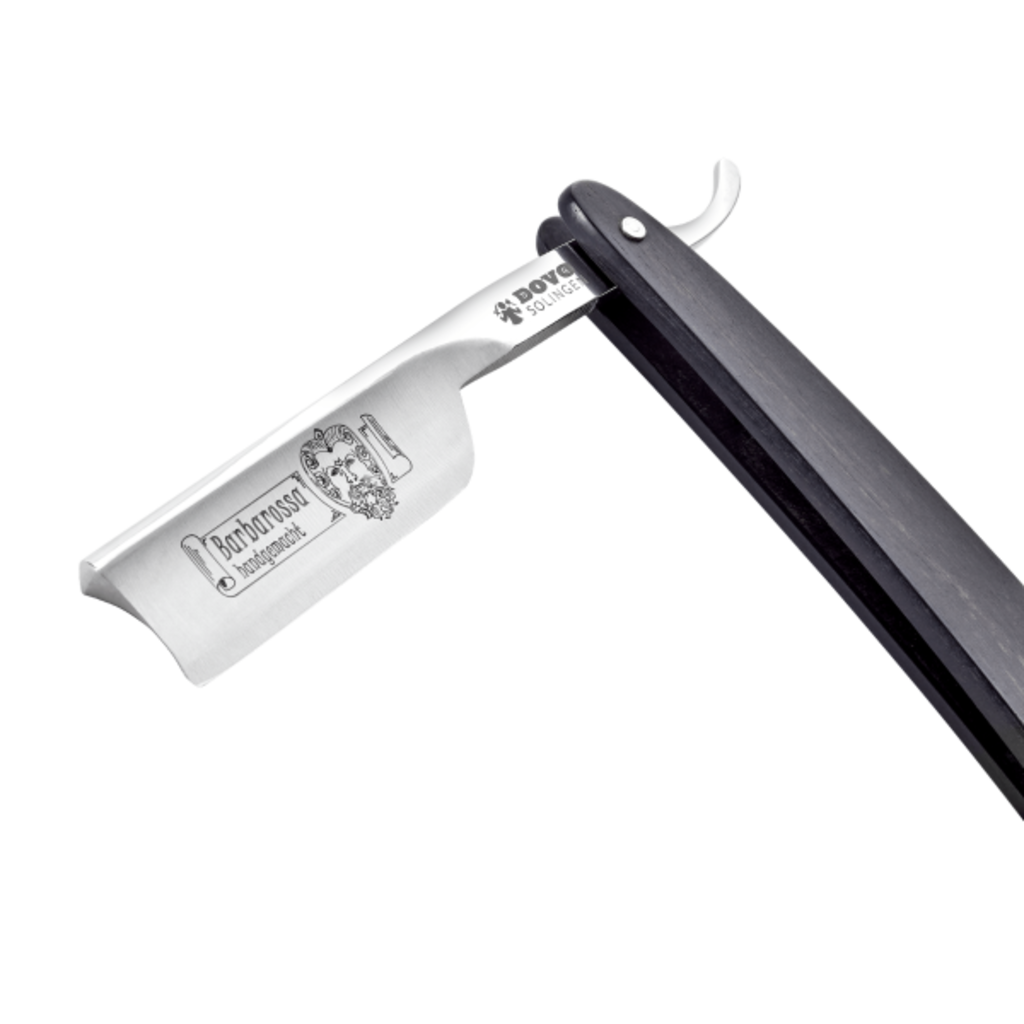 Dovo Open scheermes 5/8" Zwart Ebbenhout - Brabarossa, tweede productfoto