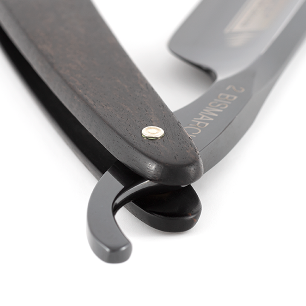 Dovo Open scheermes 6/8" Ebbenhout - Bismarck, derde productfoto