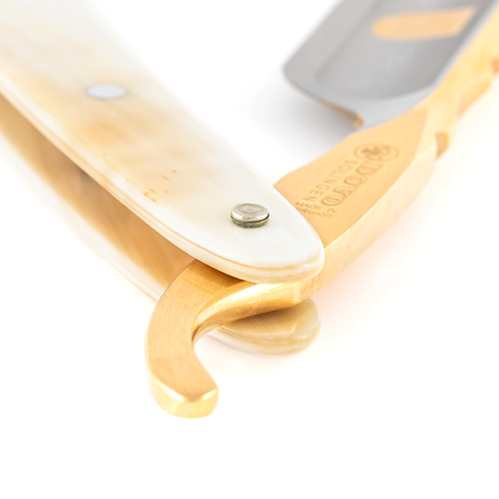 Dovo Open scheermes 6/8" Koehoorn- Bergischer Löwe, derde productfoto