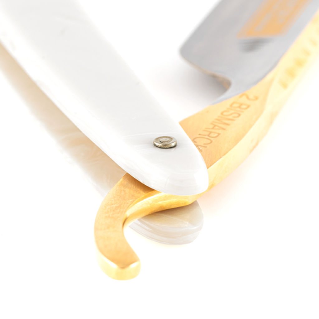 Dovo Open scheermes 6/8" Parel - Bismarck, derde productfoto