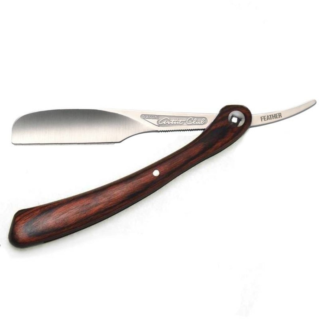 Feather Open scheermes DX Wood