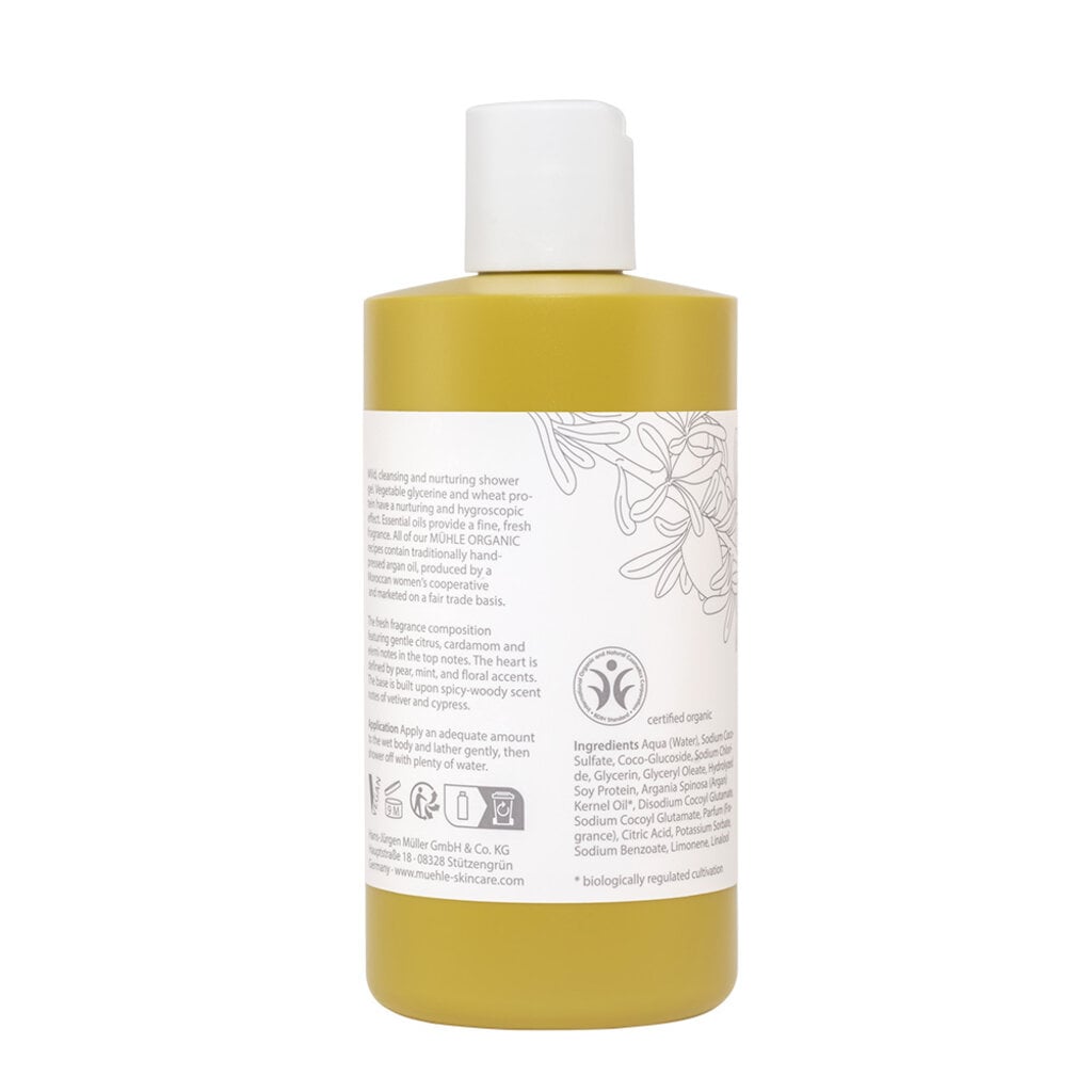 Mühle Organic douche gel 250ml, tweede productfoto