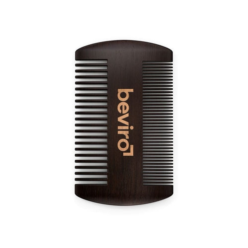 Beviro Pear Wood Beard Comb