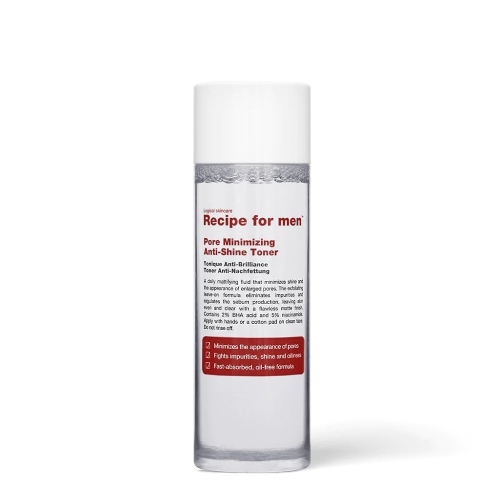 Recipe for Men Pore Minimizing Anti-Shine Toner 100ml